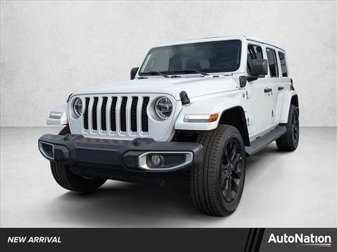 Used 2021 Jeep Wrangler Unlimited Sahara w/ Cold Weather Group image 1