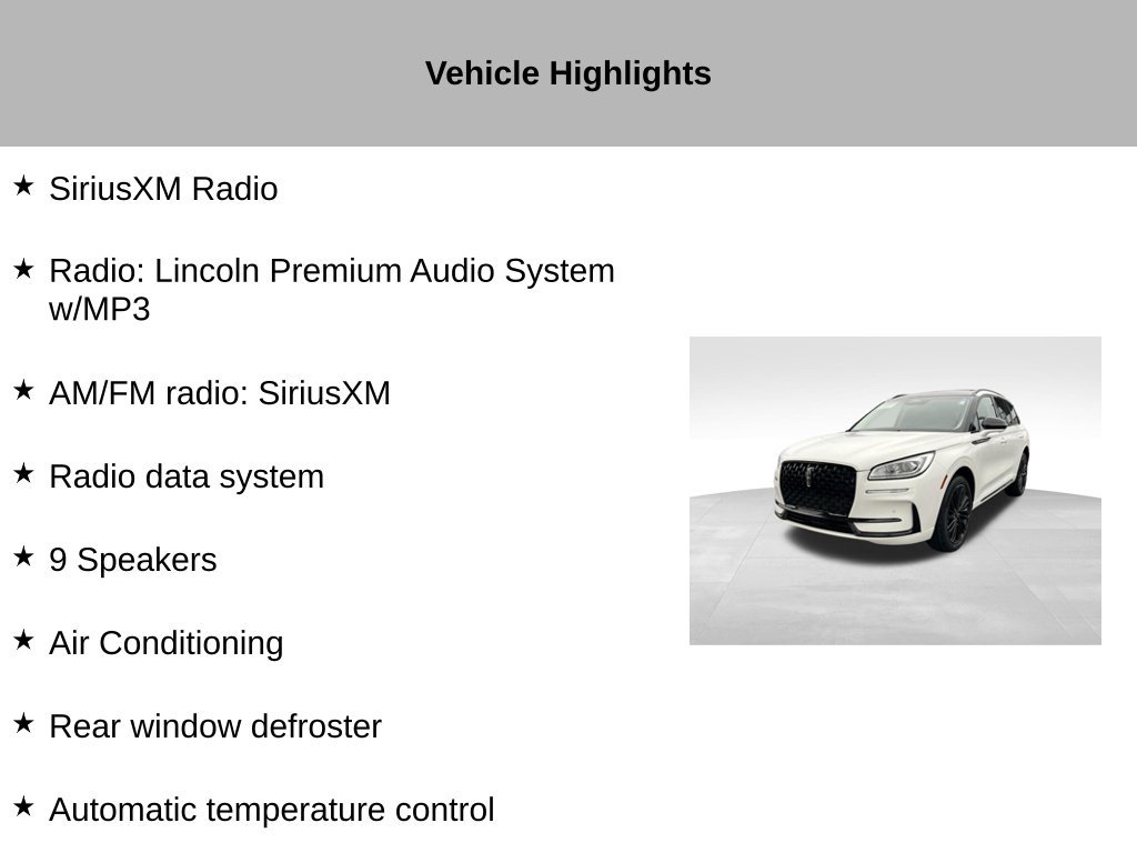 Used 2024 Lincoln Corsair Reserve w/ Equipment Group 201A AWD/4WD image 45