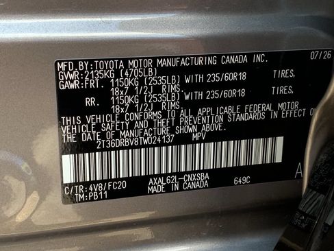 Used 2026 Toyota RAV4 SE w/ Convenience Package FWD image 39