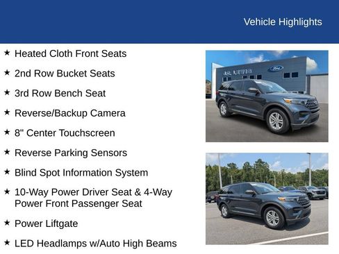 Certified 2023 Ford Explorer XLT RWD image 30