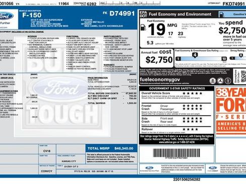 Used 2015 Ford F150 XLT w/ Equipment Group 301A Mid AWD/4WD image 31