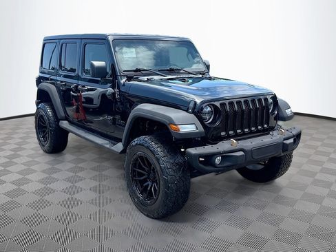 Used 2021 Jeep Wrangler Unlimited Sport AWD/4WD image 4