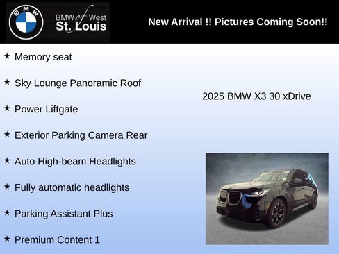 Used 2025 BMW X3 xDrive30i AWD/4WD image 9