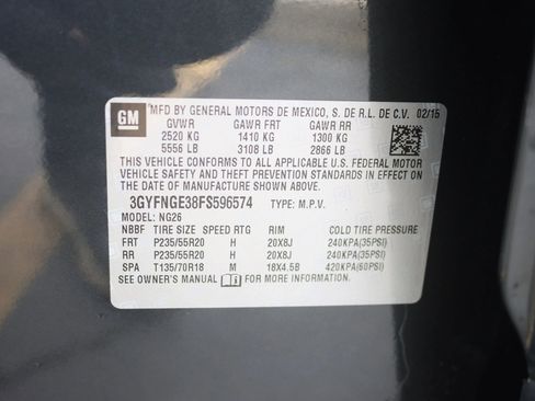 Used 2015 Cadillac SRX Premium image 37