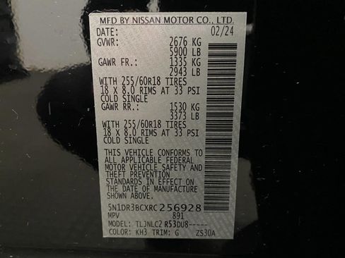 Certified 2024 Nissan Pathfinder SV AWD/4WD image 58