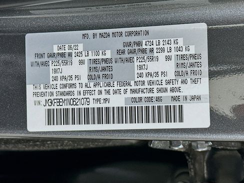 Used 2022 MAZDA CX-5 AWD 2.5 S w/ Premium Plus Pkg image 12