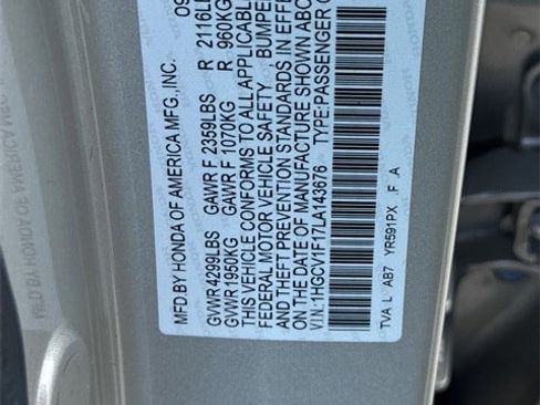 Used 2020 Honda Accord LX image 33