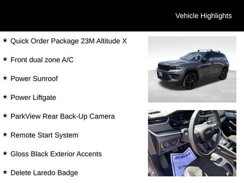 Used 2023 Jeep Grand Cherokee Altitude AWD/4WD image 8