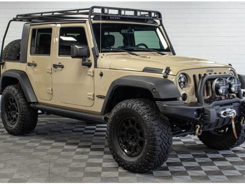 Used 2016 Jeep Wrangler Unlimited Sport w/ Quick Order Package 24S AWD/4WD image 1