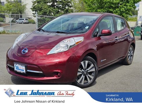 Used 2017 Nissan Leaf SV FWD image 1