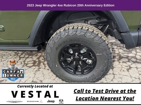 Used 2023 Jeep Wrangler Unlimited Rubicon 4xe AWD/4WD image 46