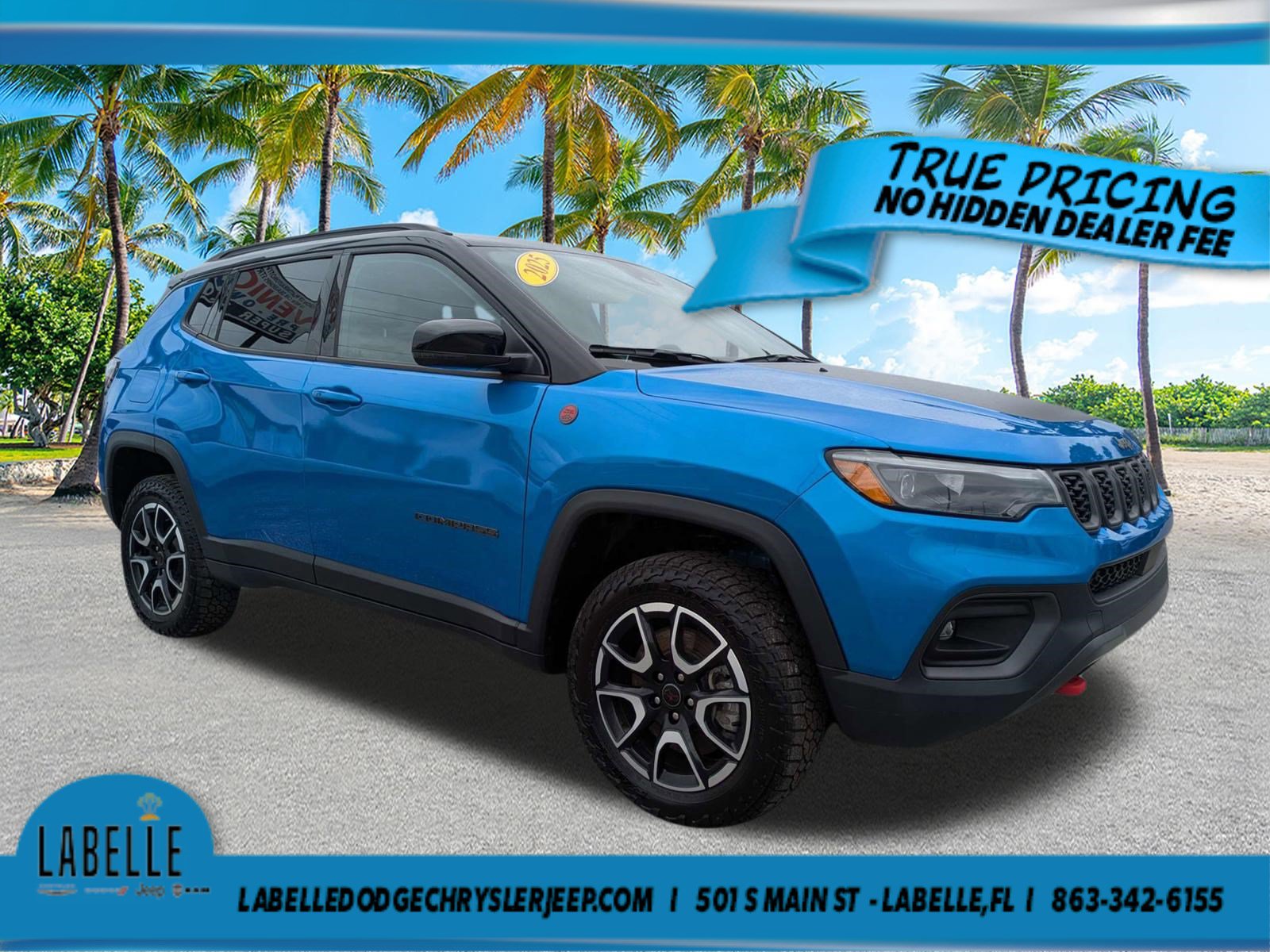 Used 2025 Jeep Compass Trailhawk w/ Trailhawk Elite Group AWD/4WD image 1
