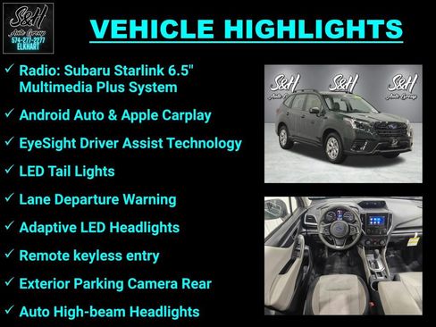 Used 2023 Subaru Forester AWD/4WD image 3