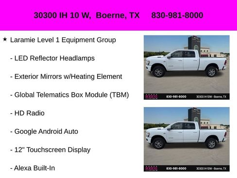 Used 2024 RAM 2500 Laramie w/ Safety Group AWD/4WD image 20