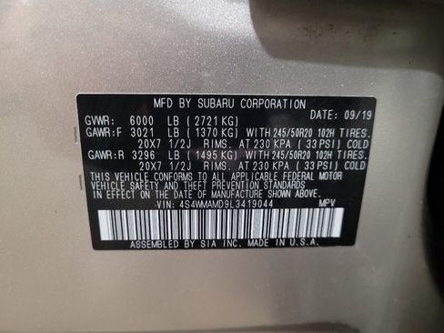 Used 2020 Subaru Ascent Limited AWD/4WD image 33