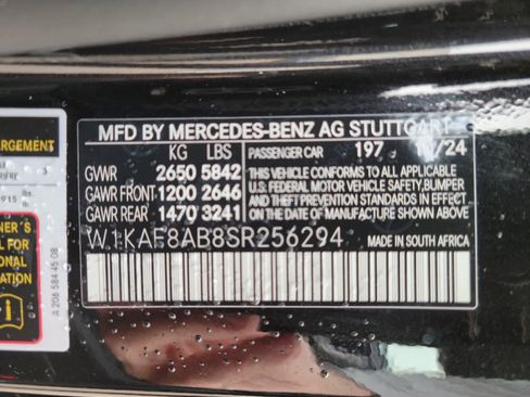 New 2025 Mercedes-Benz C 36 AMG S image 28