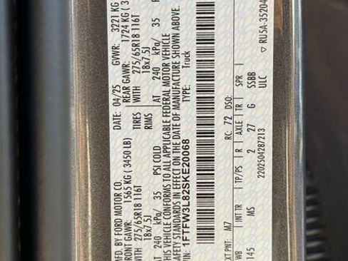 Used 2025 Ford F150 XLT w/ Equipment Group 301A Standard AWD/4WD image 25