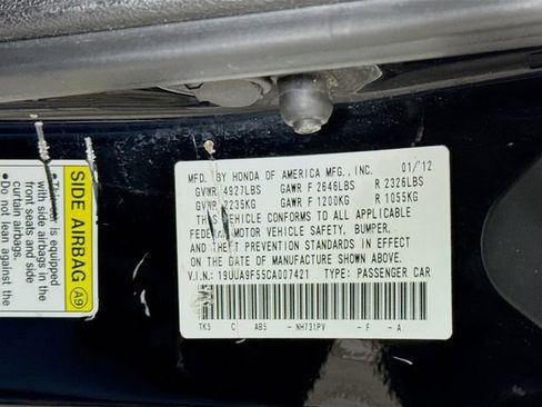 Used 2012 Acura TL SH-AWD image 34