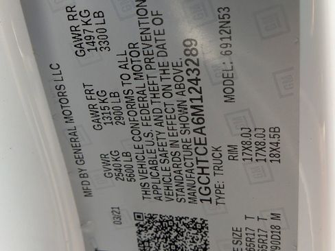 Used 2021 Chevrolet Colorado LT w/ Fleet Safety Package AWD/4WD image 21