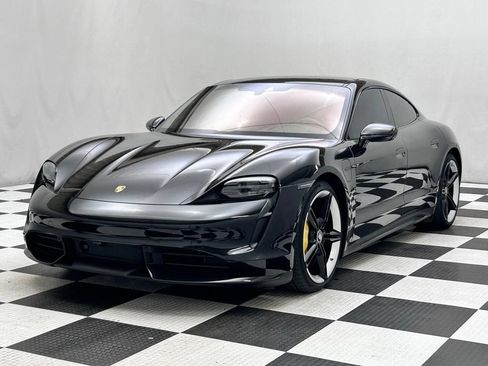 Used 2021 Porsche Taycan Turbo S AWD/4WD image 4
