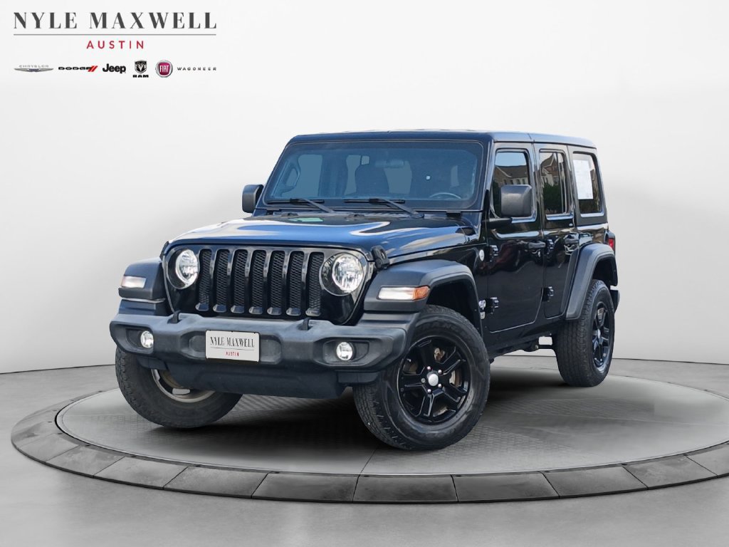 Used 2018 Jeep Wrangler Unlimited Sport S AWD/4WD image 1