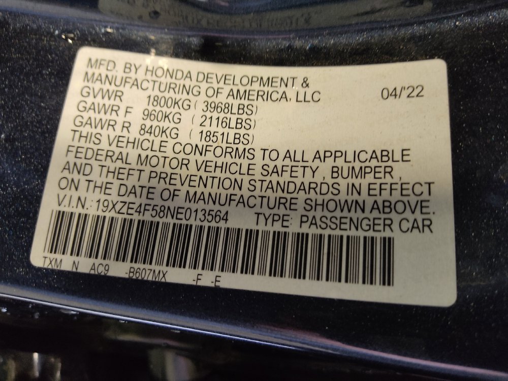 Used 2022 Honda Insight EX image 33