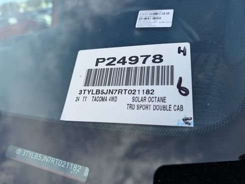 Used 2024 Toyota Tacoma TRD Sport w/ TRD Sport Upgrade Package AWD/4WD image 34