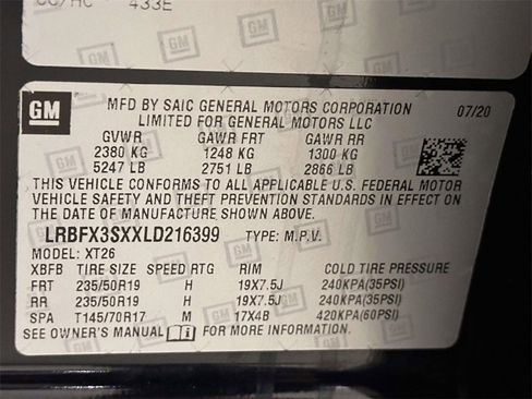 Used 2020 Buick Envision Premium w/ LPO, Road Trip Package image 34