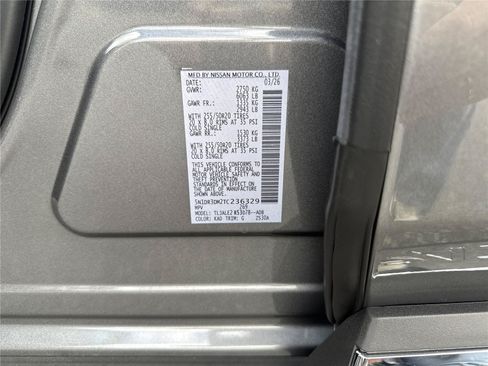 New 2026 Nissan Pathfinder Platinum w/ Cargo Package FWD image 40