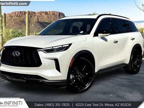 Used 2025 INFINITI QX60 Luxe w/ Black Edition image 1