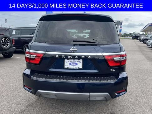 Used 2021 Nissan Armada SL w/ Captain's Chairs Package AWD/4WD image 4