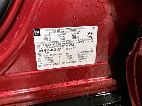 Certified 2022 Buick Envision Avenir w/ Technology Package II image 32