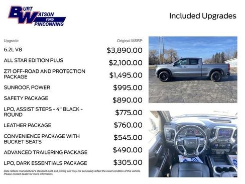 Used 2021 Chevrolet Silverado 1500 RST w/ True North Edition Plus AWD/4WD image 3