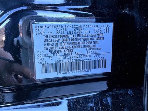 New 2026 Nissan Sentra SV image 13