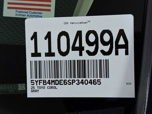 Certified 2025 Toyota Corolla LE image 30