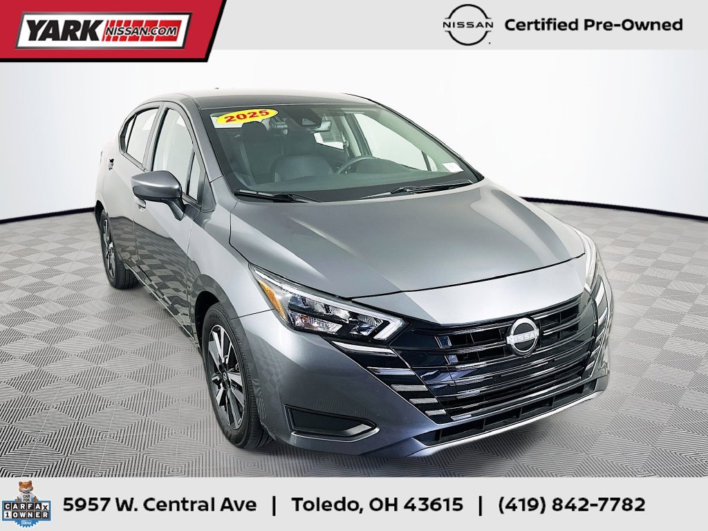 Certified 2025 Nissan Versa SV w/ Electronics Package FWD 360° Tour