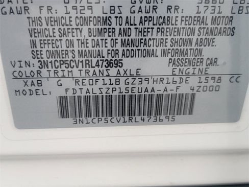 Certified 2024 Nissan Kicks SV image 31