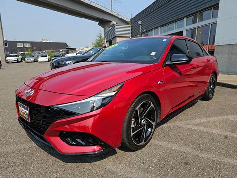 Used 2021 Hyundai Elantra N Line w/ Cargo Package image 4