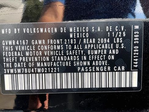 New 2026 Volkswagen Jetta S image 18