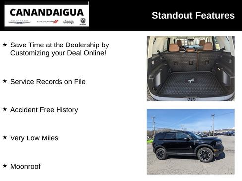 Used 2024 Ford Bronco Sport Outer Banks w/ Tech Package AWD/4WD image 8