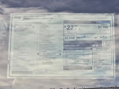 New 2026 Jeep Grand Cherokee L Limited AWD/4WD image 17