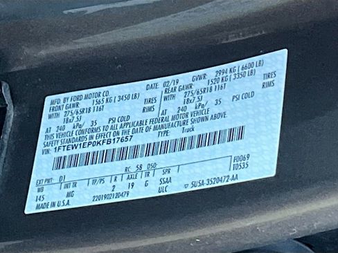 Used 2019 Ford F150 XLT w/ Equipment Group 302A Luxury image 29