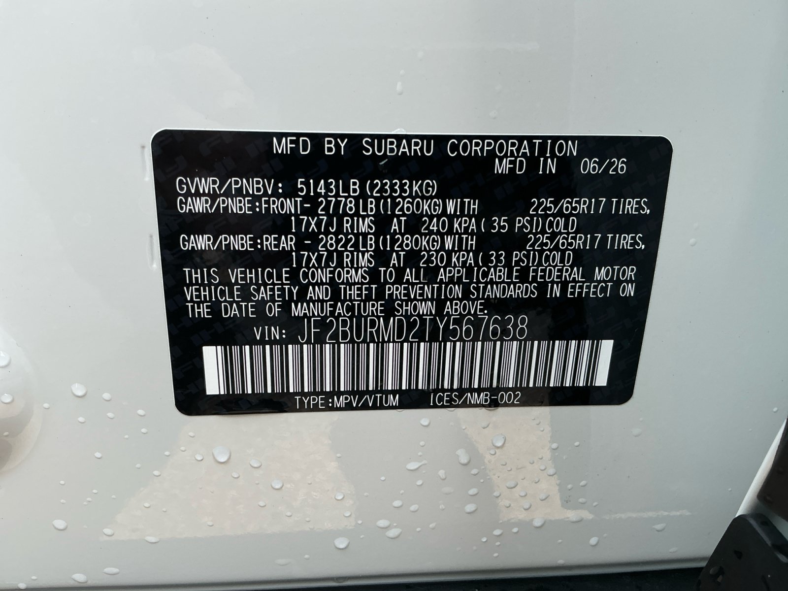 New 2026 Subaru Outback Wilderness AWD/4WD image 16