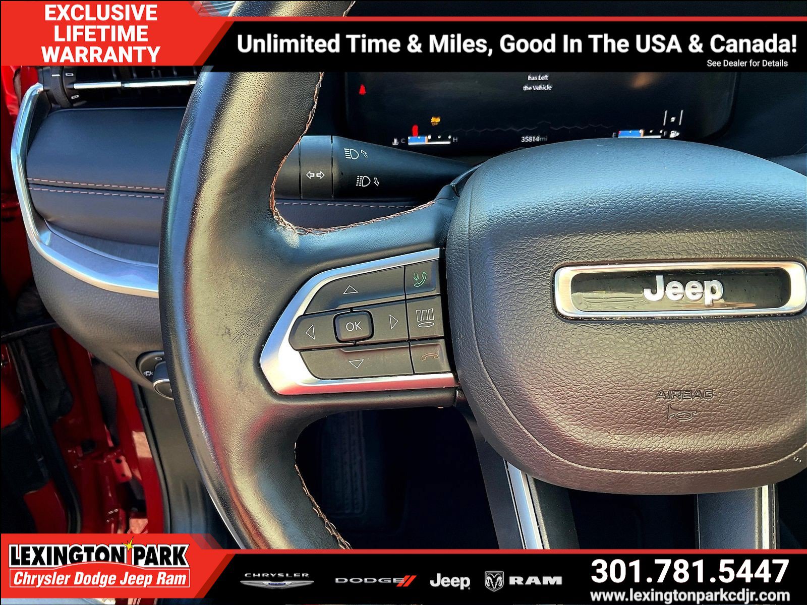 Used 2022 Jeep Compass Limited w/ (RED) Package AWD/4WD image 11