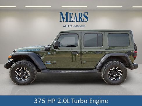 Used 2022 Jeep Wrangler Unlimited Rubicon 4xe image 3