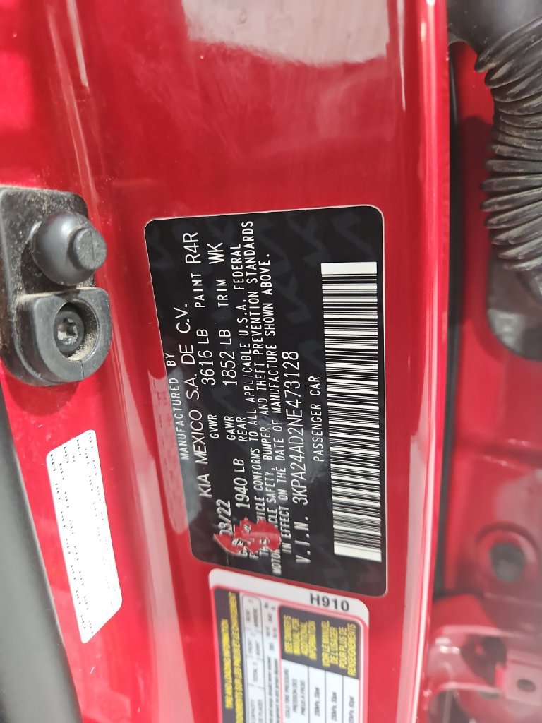 Used 2022 Kia Rio S w/ Technology Package FWD image 29