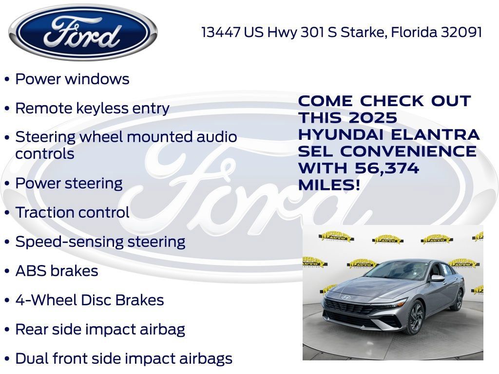 Used 2025 Hyundai Elantra SEL FWD image 22