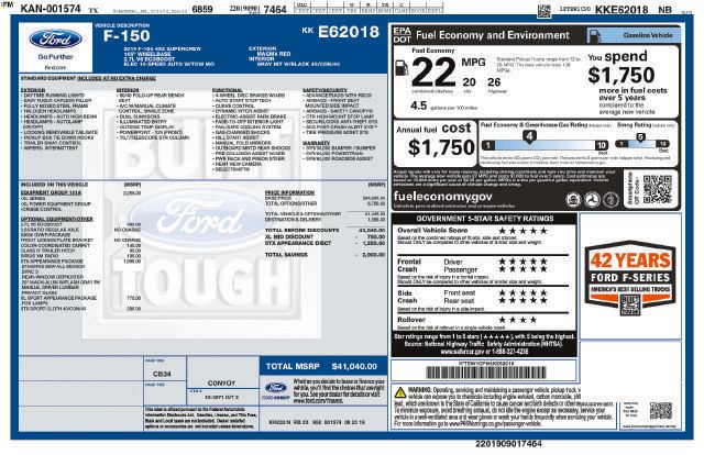 Used 2019 Ford F150 XL w/ Equipment Group 101A Mid RWD image 30