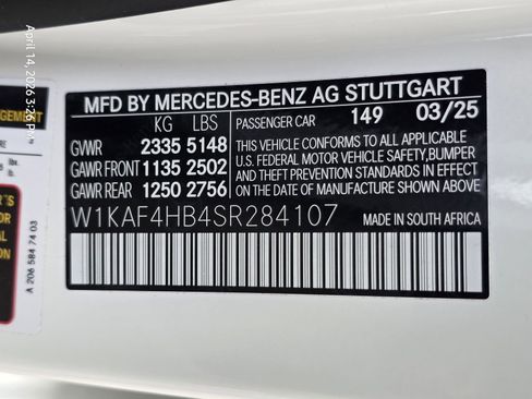 Used 2025 Mercedes-Benz C 300 4MATIC Sedan image 31
