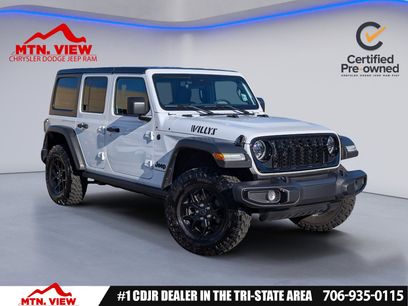 Certified 2024 Jeep Wrangler Willys
